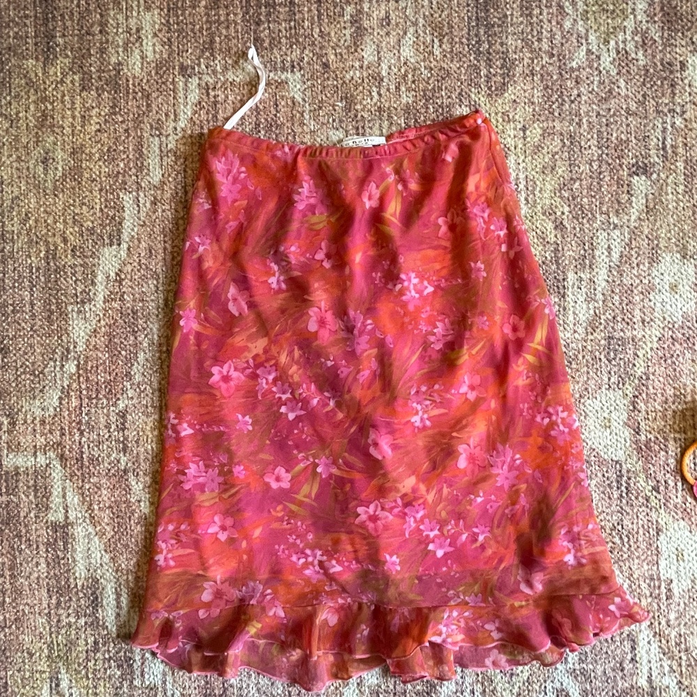 Y2k Labelle midi skirt